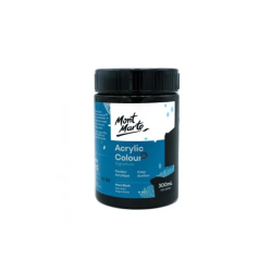 Mont Marte 300ml Studio Acrylic Mars Black